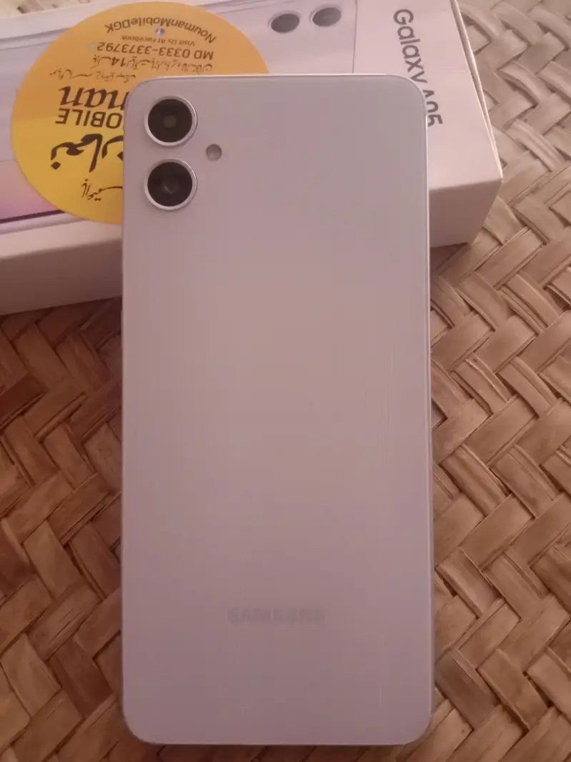 Samsung A05 6GB RAM,128GB Memory. Whtapp 03166513208

                                                            alt=
