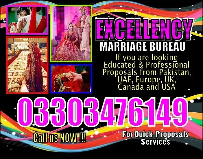 Marriage Bureau/Abroad/Proposals/Online Rishta/Match Maker/shadi

                                                            alt=