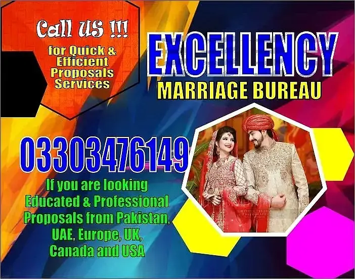 Marriage Bureau , Online Rishta Services , Abroad Proposals

                                                            alt=