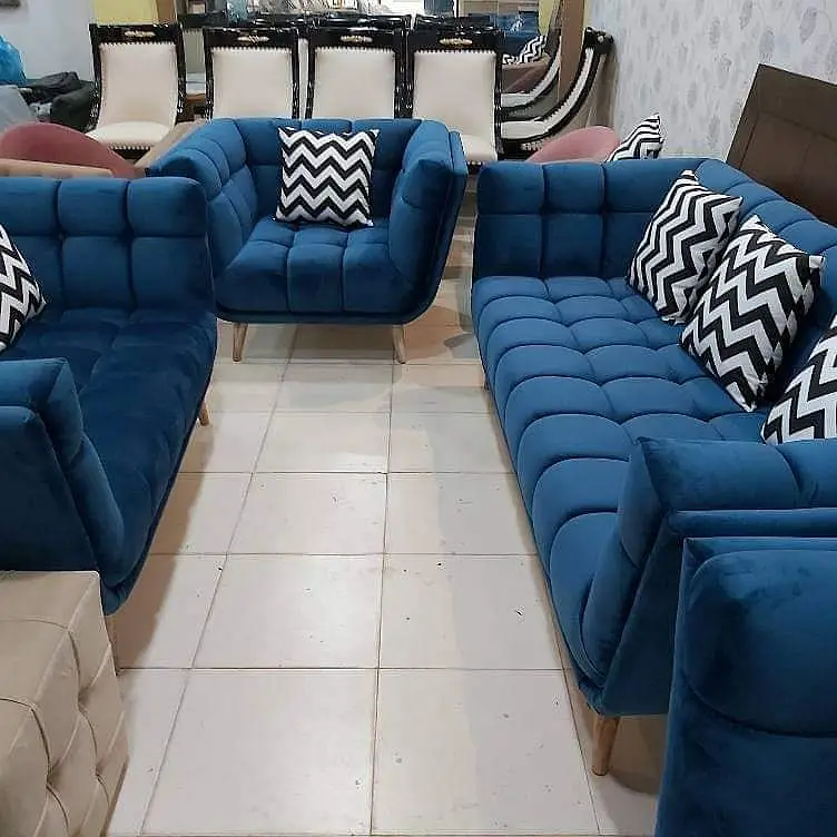 5 Seater Sofa / Luxury Sofa / Cushion Sofa / Velvet Sofa

                                                            alt=