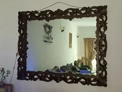 Huge Wall Mirror - Wooden Beautiful

                                                            alt=