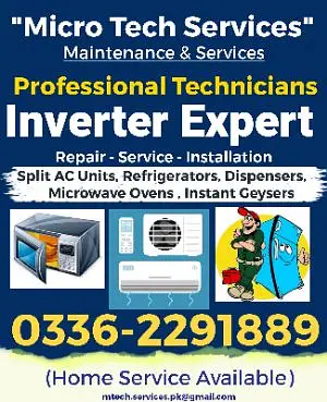AC Repair - AC Service - AC Fitting - Fridge Repair - Microwave Repair

                                                            alt=