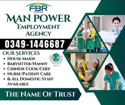 Maids / House Maids / Chef / House Cook / Baby Sitter maid available

                                                            alt=
