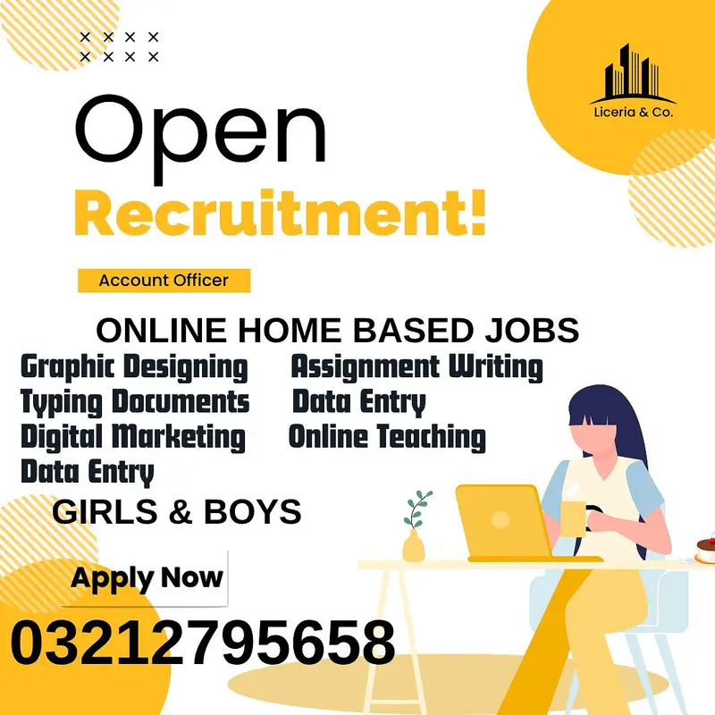 Typing job / Data Entry Job / Assignment Job / Online Job / Part Time

                                                            alt=