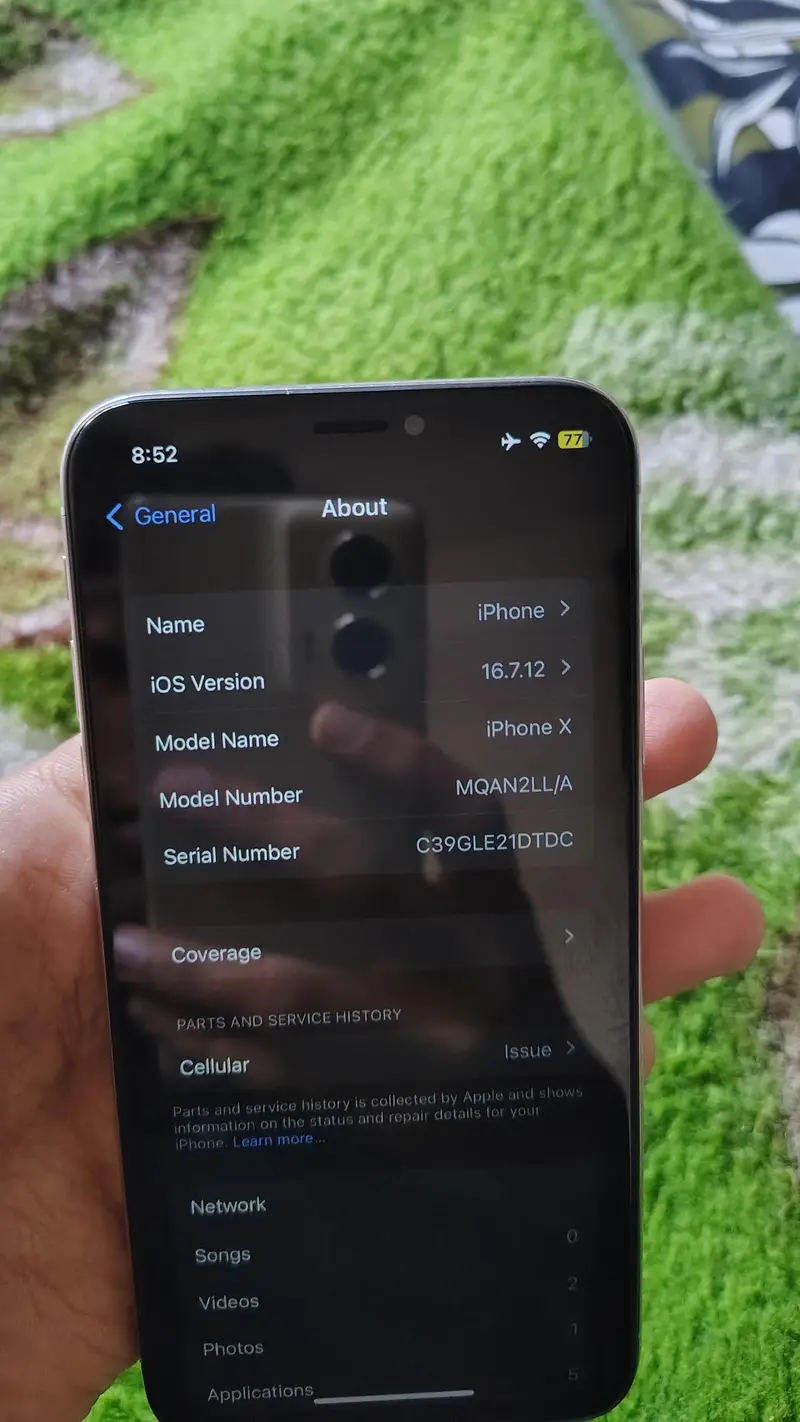 Iphone x for sale non PTA 256GB 10/9 condition Exchange possible

                                                            alt=