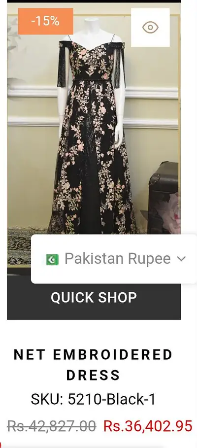 Beautiful Hand-Embroidered PartyWear Dress-prices Mentioned on dress

                                                            alt=