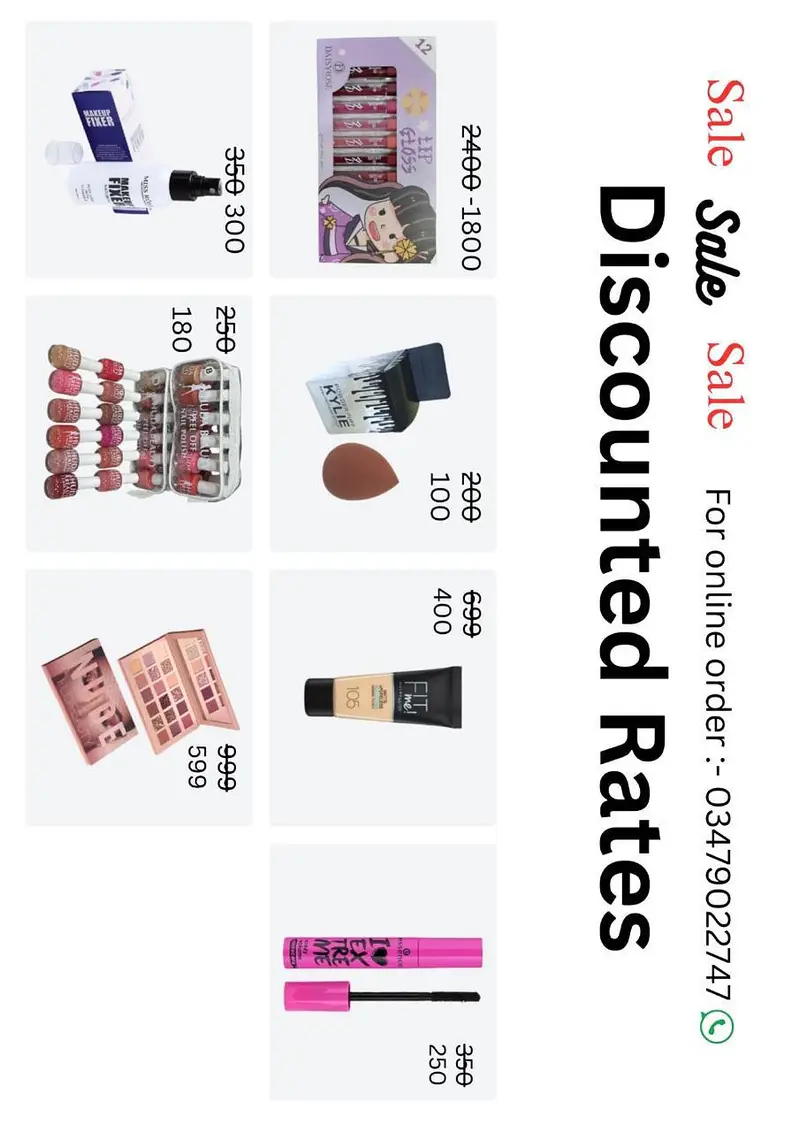 makeup kit (7 in 1)

                                                            alt=