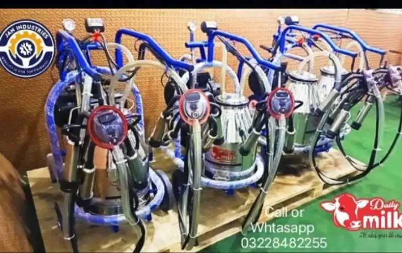 Milking Machine For Cows/buffalo,Mat, Fans/Dairy farming/chiller

                                                            alt=