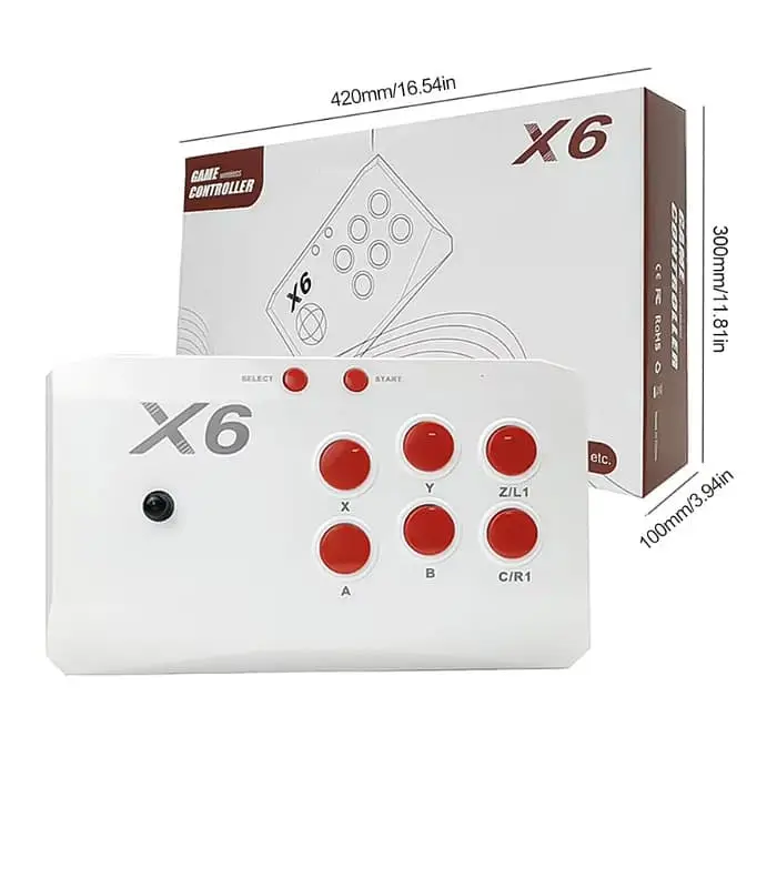 X6 Retro Game Console 64GB With Double Arcade Joystick 20,000+ Games

                                                            alt=