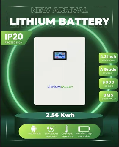 Itel 24v 100ah lithium ion battery

                                                            alt=