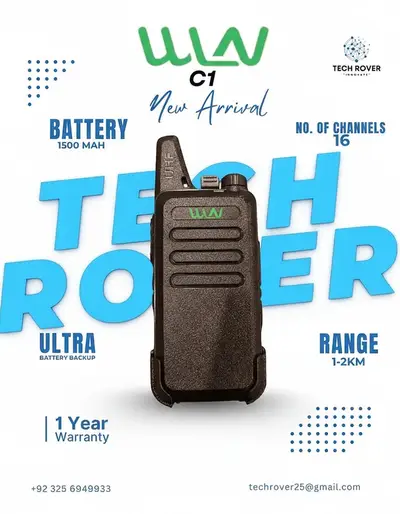 Walkie Talkie WLN C1 Pair| and Motorola available
                                                            alt=
