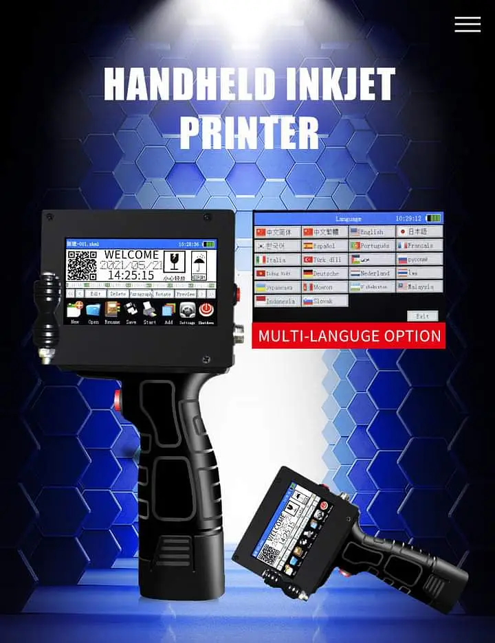 HandHeld Inject Printer | Expiry Date Scanner| Packing Sealing Machin

                                                            alt=