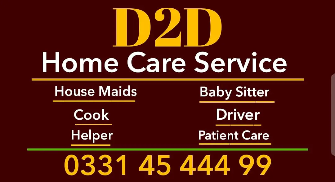 House Maid / Maids / Couple / Patient Care / Nanny / Driver / Helper

                                                            alt=