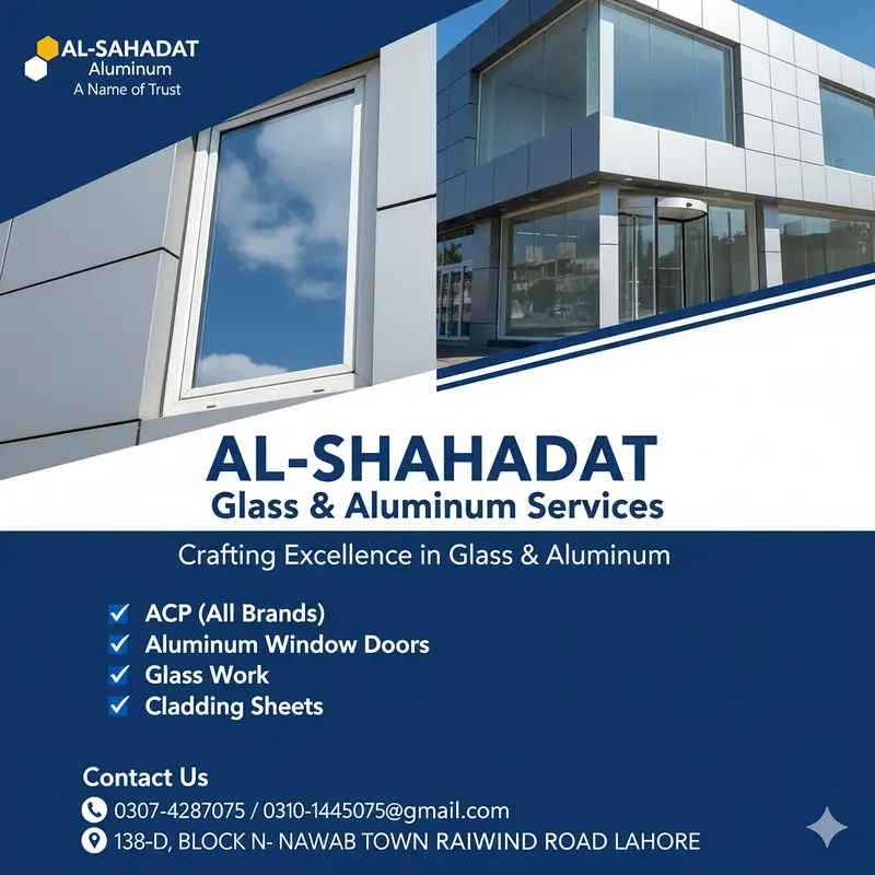 ACP cladding Aluminium Window/Door Installation | Glass Work Services
                                                            alt=