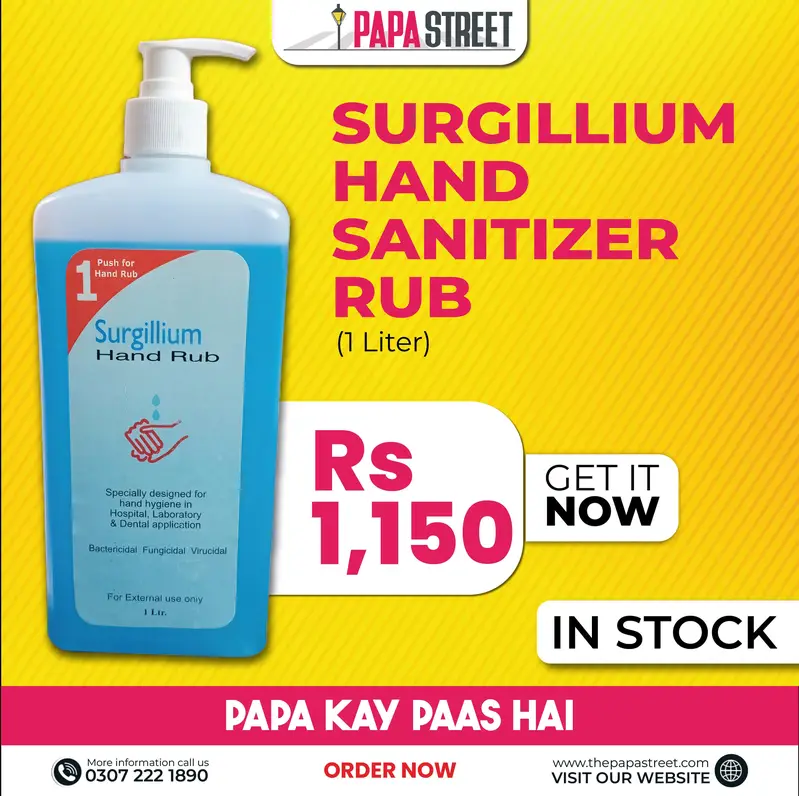 Surgillium / Purell Hand Sanitizer and Hand Rub
                                                            alt=