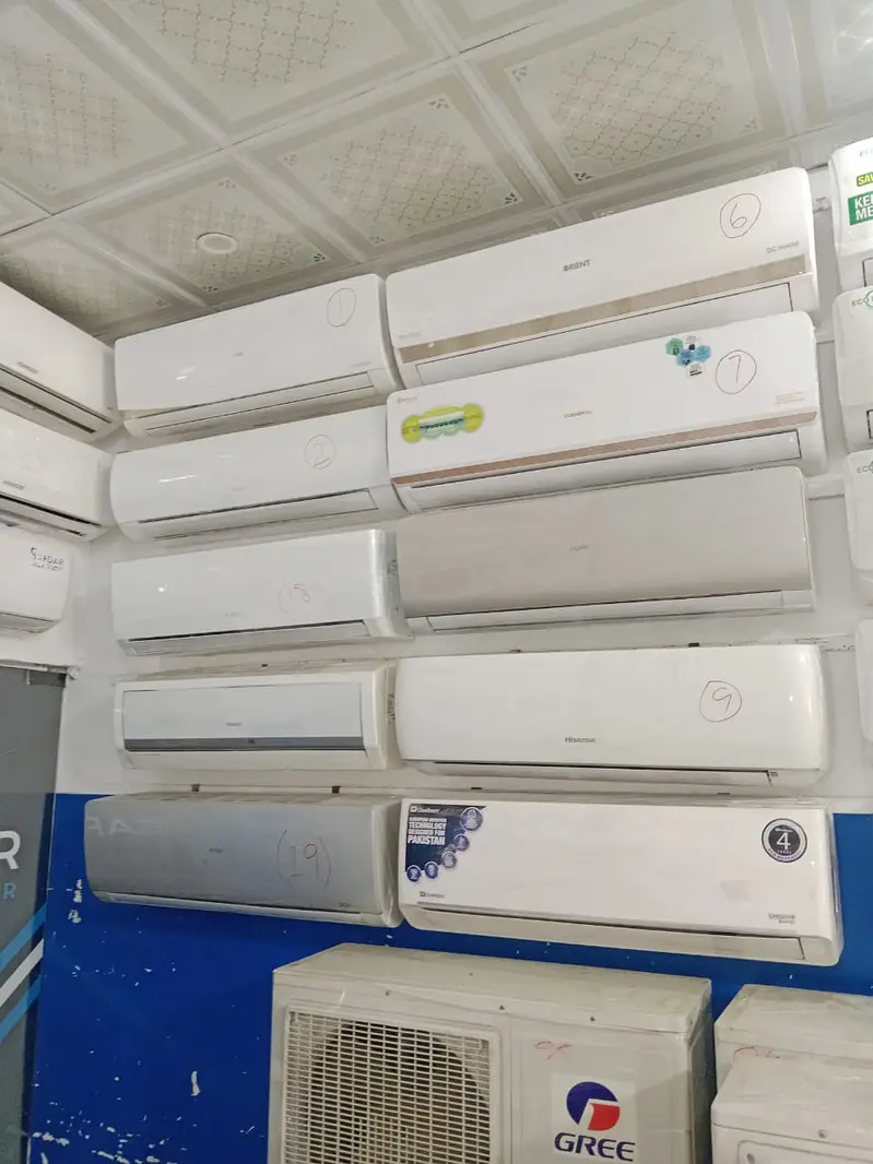 Gree, Haier, Dawlance, Orient, Kenwood, Acson Used DC Inverter ACs

                                                            alt=