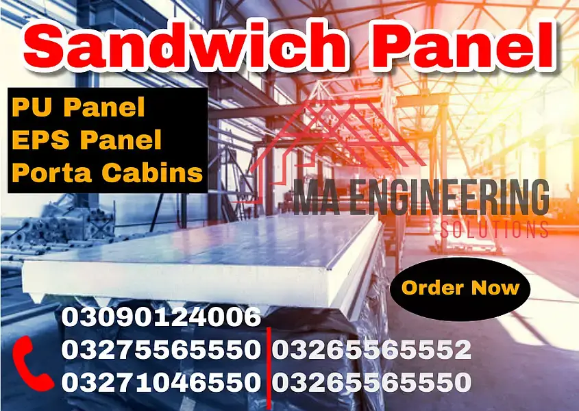 EPS Sandwich Panel PU sandwich & pir sandwich panel
                                                            alt=