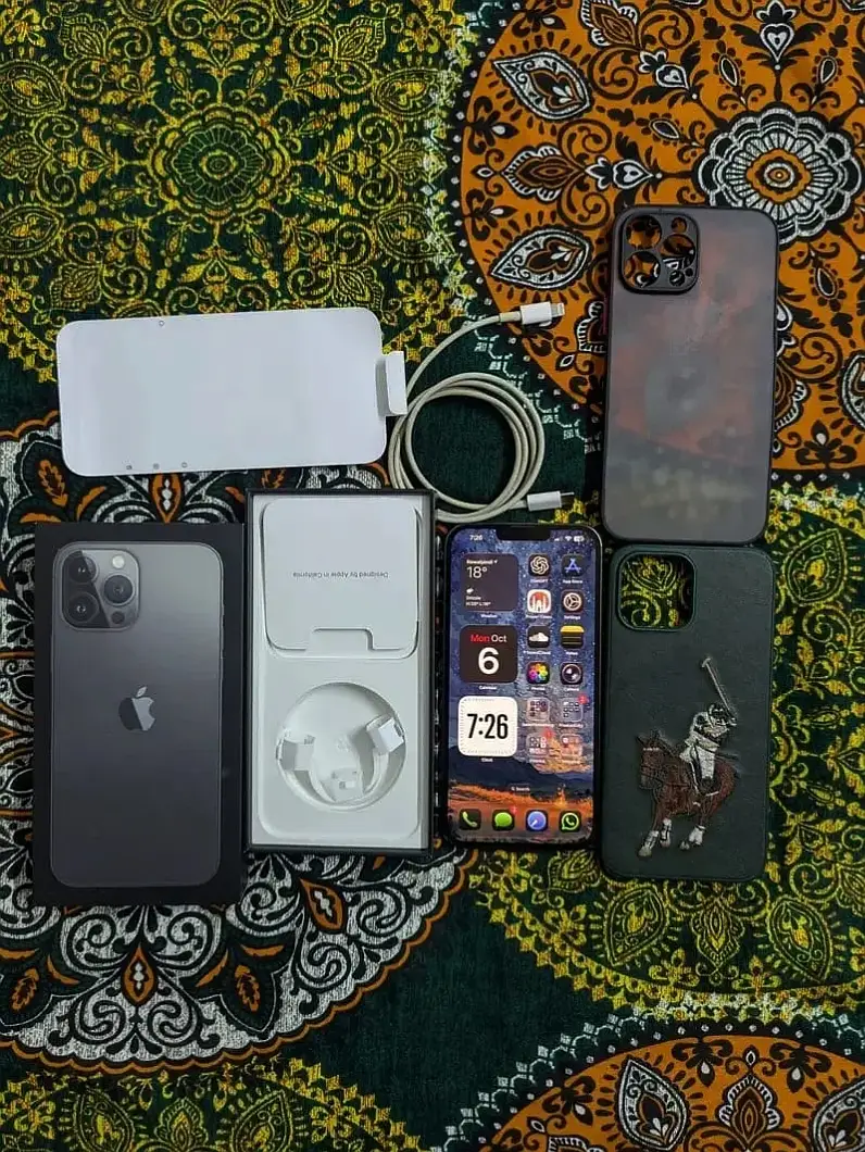 Apple iphone 13 Pro Max With Complete Box
                                                            alt=