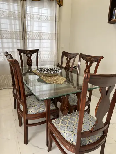 Dining Table with Chairs - Modern Sleeque Design - Customized Dining
                                                            alt=