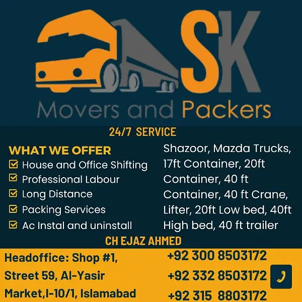 Movers & packers , Home shifting service, Office shifting ,Containers
                                                            alt=