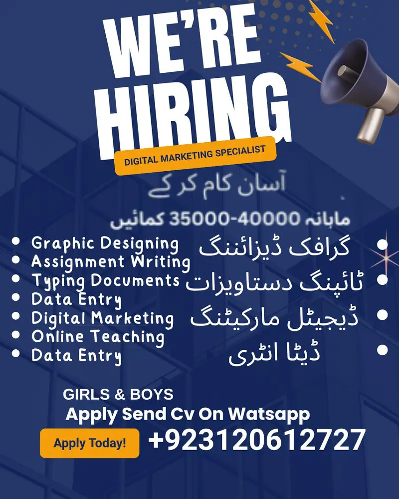 digital marketing ,graphic design , online teaching ,data entry jobs

                                                            alt=