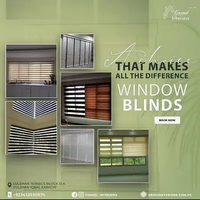 Window blinds curtains wooden roller blind by Grand interiors

                                                            alt=