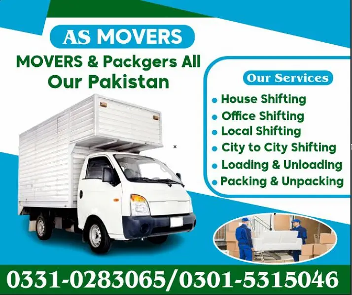 Movers Packers / Home & Office Shifting/Shehzore/Mazda truck for rent

                                                            alt=