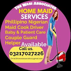 Maids / House Maids / Chef / Nurse /cook / Baby Sitter maid available

                                                            alt=