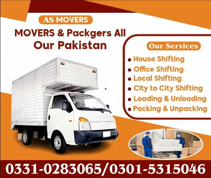 Movers Packers / Home & Office Shifting/Shehzore/Mazda truck for rent

                                                            alt=