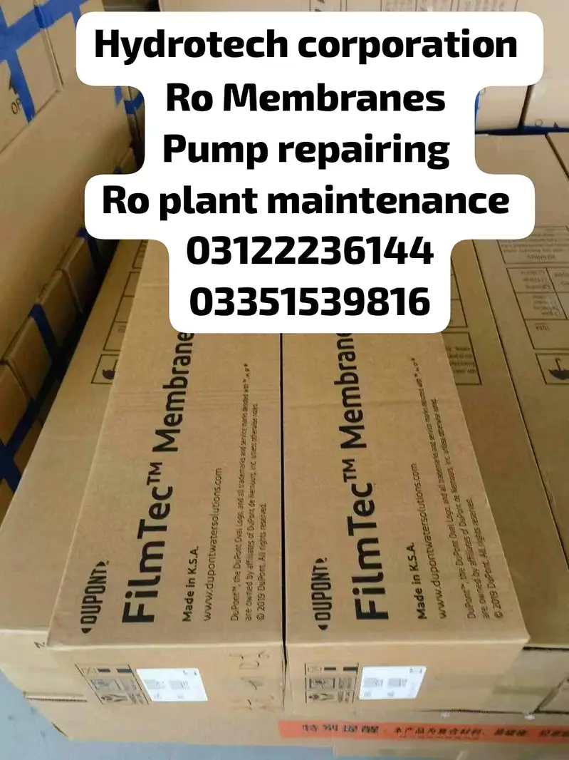 Ro Membrane / motor/ Pump repairing / Ro plant maintenance service

                                                            alt=