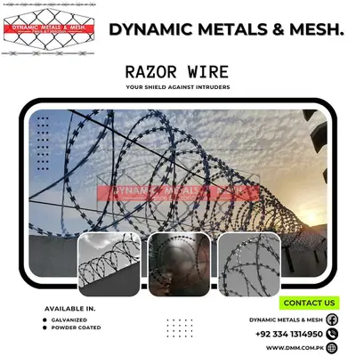 Barbed Wire, Razor Wire, Chain Link Fence,  Weld Mesh, Electric Fence

                                                            alt=