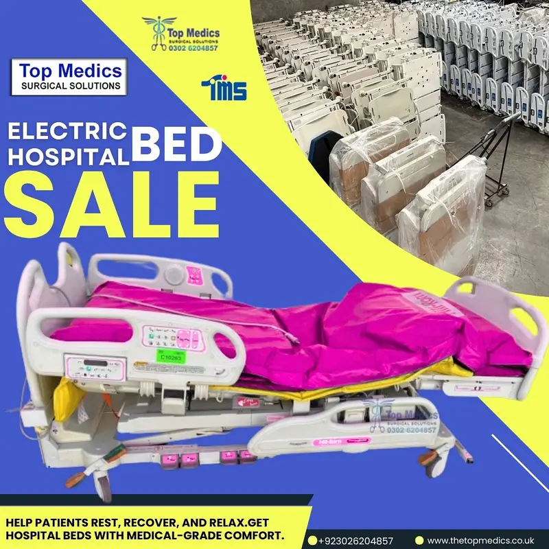 USA Imported Hospital Bed, Electronic Bed ICU BED Patient Bed, Manual

                                                            alt=