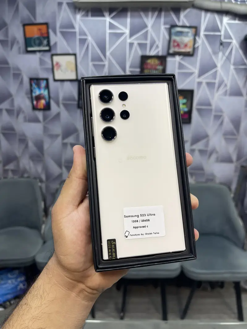 Samsung S23 Ultra 12GB 256GB pta approved C mint condition

                                                            alt=