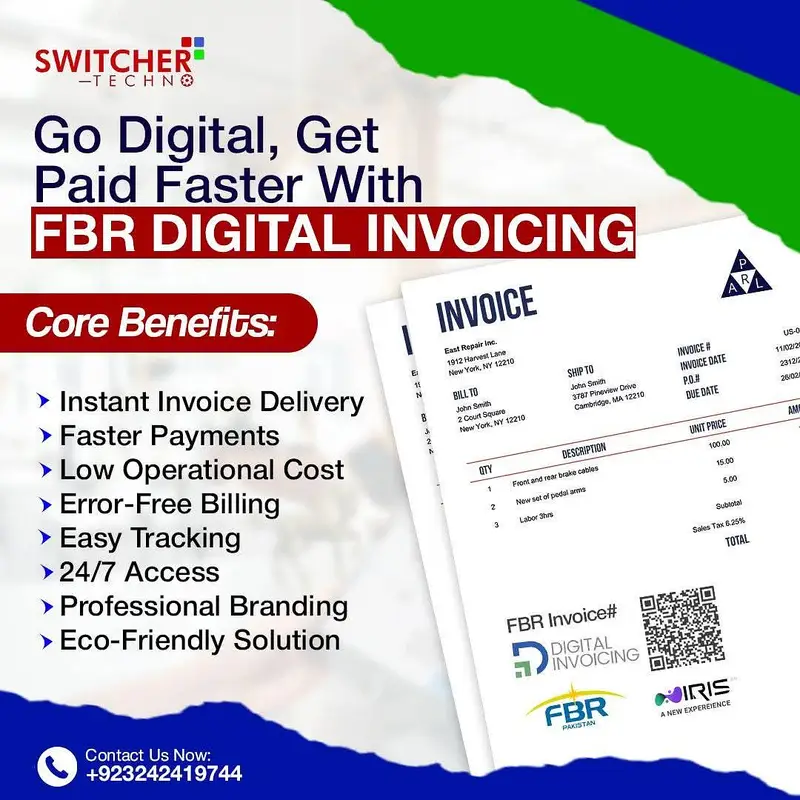 FBR Digital Invoicing Software - FBR E Invoicing - Fbr Integration

                                                            alt=