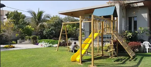jhoola Playground equipment Garden Metal swing Slides Seesaw for sale

                                                            alt=
