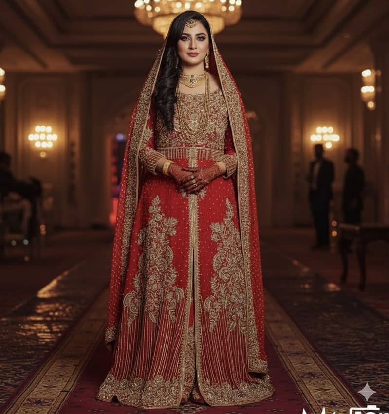 Bridal dress\wedding dress \ walima lehnga\ bridal lehenga\ formal

                                                            alt=