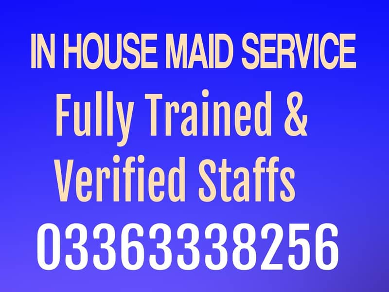 House maid, Maids, Baby Sitter, Chef, Cook, Patient Care, Couple,

                                                            alt=
