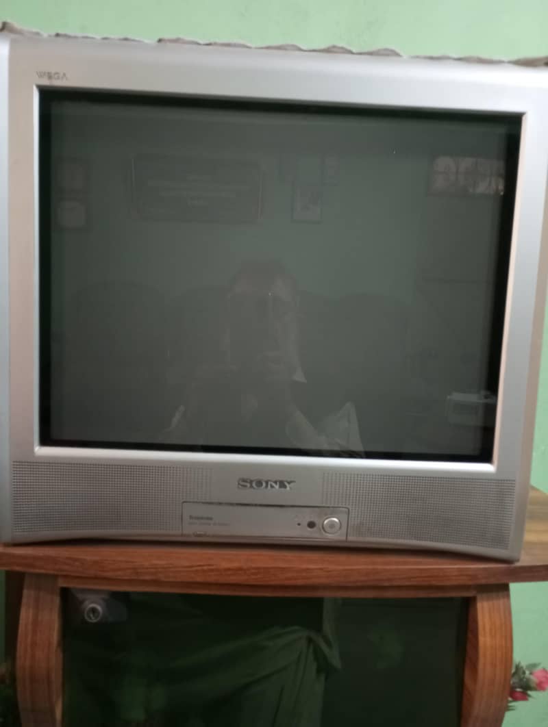 Sony WEGA Slim TV - Crystal clear display quality- Nigotiable slightly

                                                            alt=