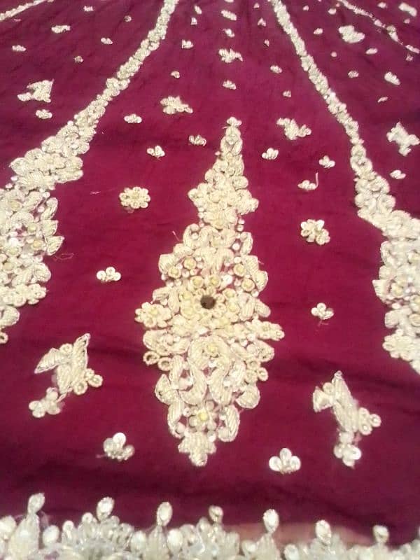 BRIDAL DRESS COMPLETE AND BAG HAND MADE DAPKA WORK

                                                            alt=