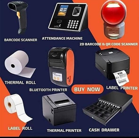 ALL IN ONE PC/ barcode printers/ barcode scanners/ paper roll/ sticker

                                                            alt=