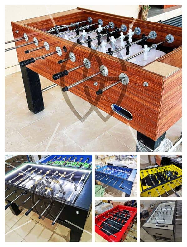 Table tennis table, Rackets |Nets |Balls |Foosball table |snooker,pool

                                                            alt=
