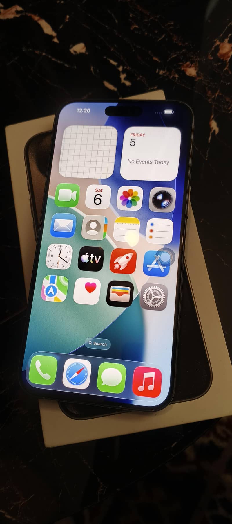 Iphone 15 Pro Max 256GB Natural Titanium Factory Unlock Dual Physical