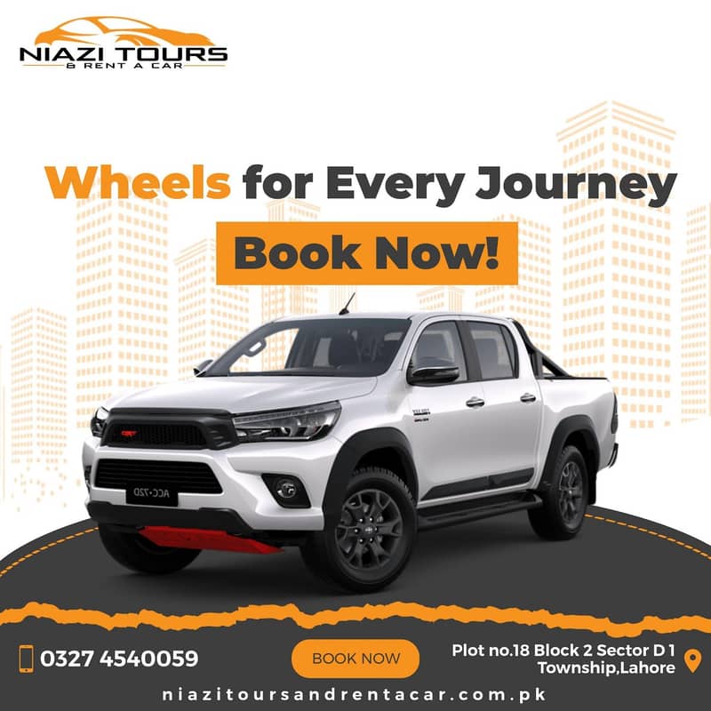 Self Rent a Car, Car Rental Services Daily weekly monthly available

                                                            alt=