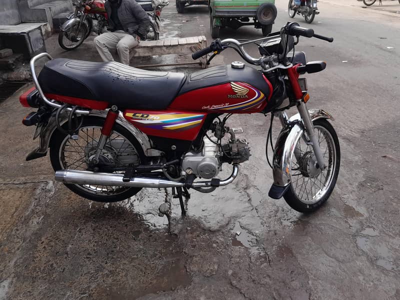 Honda CD 70cc motorcycle in Lush condition

                                                            alt=