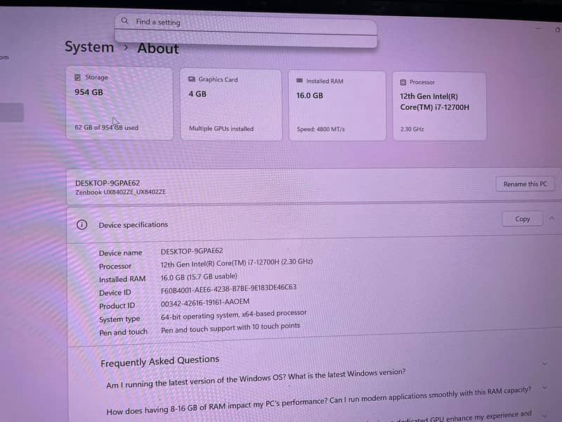 ASUS Zenbook Pro 14 Duo OLED UX8402ZA – Premium Edition

                                                            alt=