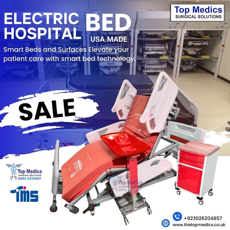 Medical bed -Electric ICU Patient Bed On Sale - Surgical bed

                                                            alt=