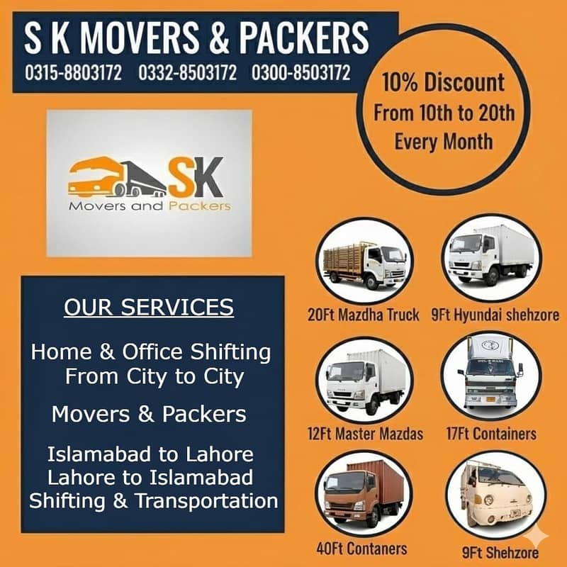 Movers & packers , Home shifting service, Office shifting ,Containers

                                                            alt=