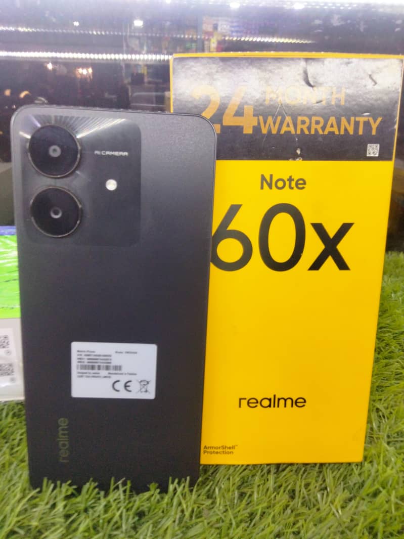 Realme Note 60X 4/64 Full Box 10/10 Condition Under realme warrenty

                                                            alt=