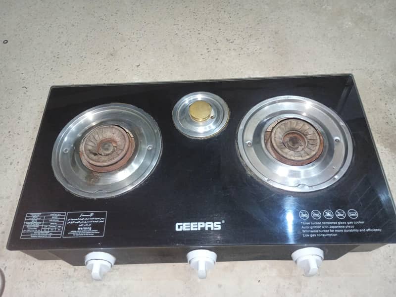 Geepas company stove

                                                            alt=