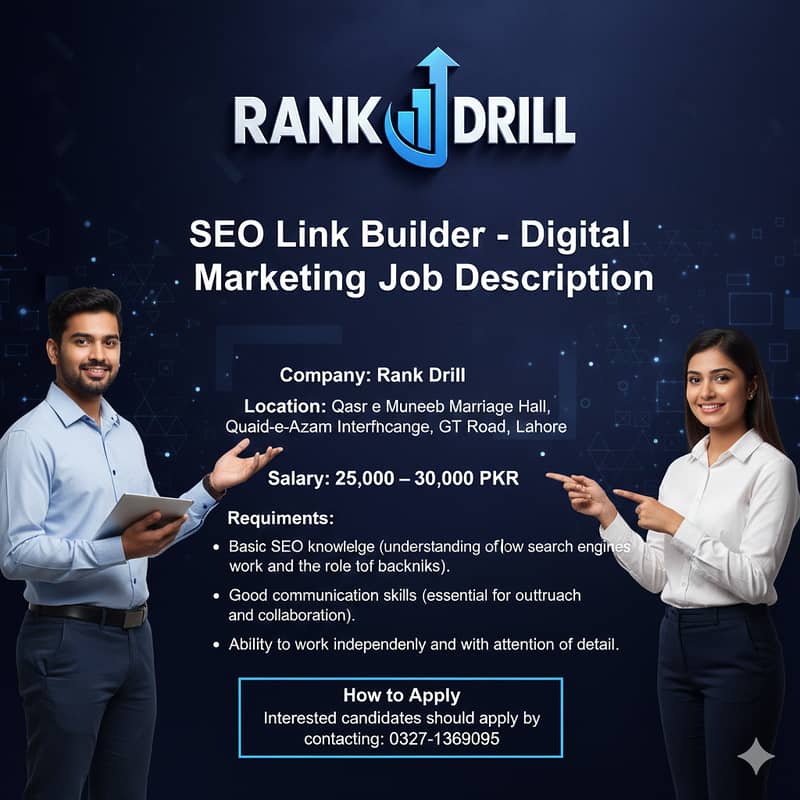 SEO Link Builder - Digital Marketing Jobs || urgent Hiring || Jobs

                                                            alt=